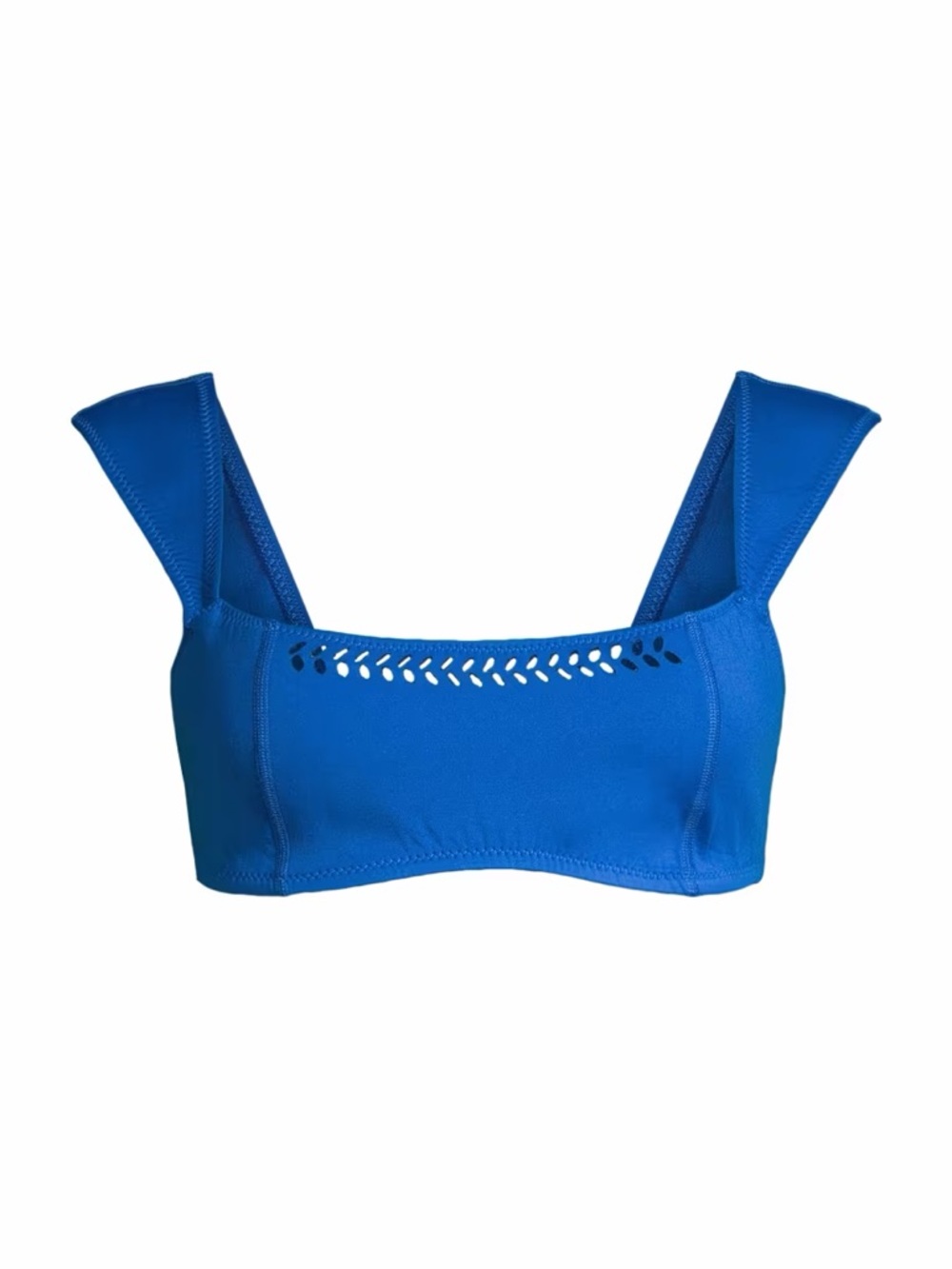 Gigi C Tabitha Laser-Cut Bikini Top